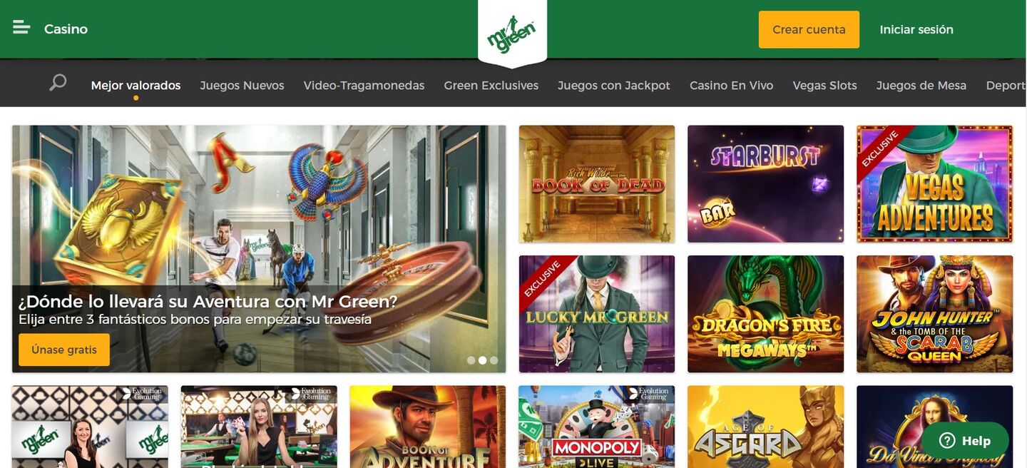 mr green casino online