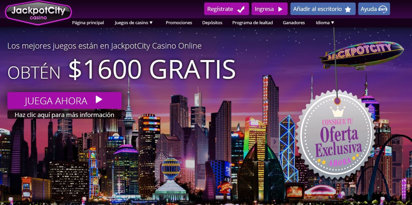 JackpotCity Casino en Perú